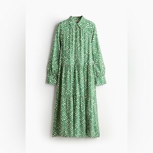 H&M VISCOSE SHIRT DRESS